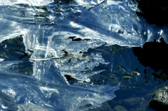 Ice034 Housatonic River ice, Kent, CT  � Dave Hickey