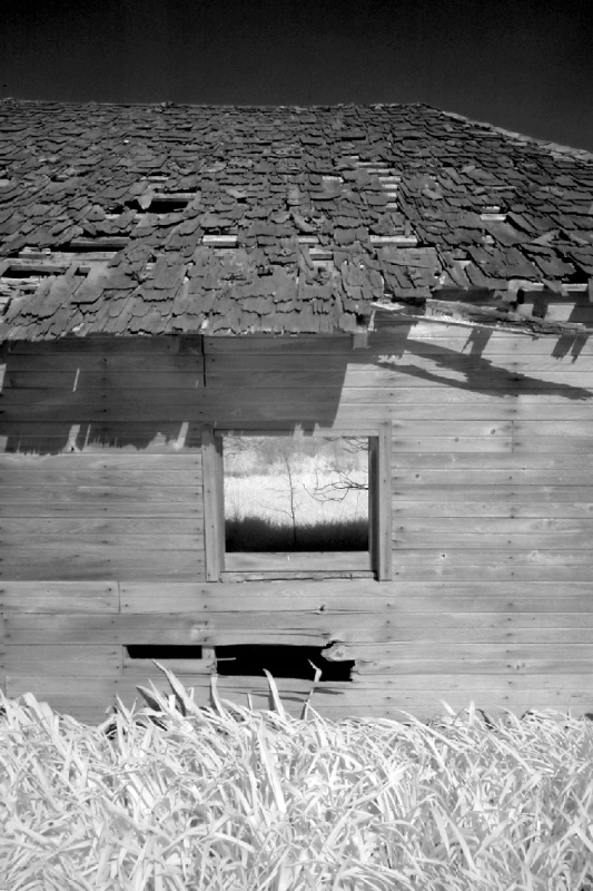 infrared_by_hicspix003 Abandoned farm in infrared, just west of Henry Co., Indiana