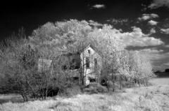 infrared_by_hicspix005 Abandoned farm in infrared, just west of Henry Co., Indiana