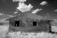 infrared_by_hicspix008 Abandoned farm in infrared, just west of Henry Co., Indiana
