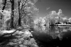 infrared_by_hicspix015 Canal in infrared