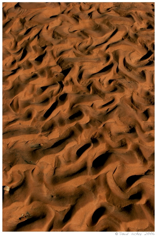 Southwest22 Silt patterns, Arches National Park, Utah