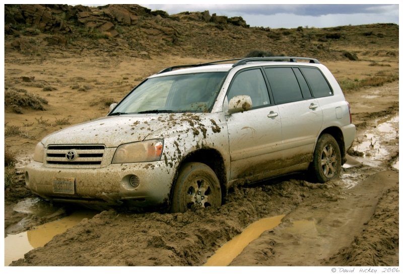 Southwest58 Stuck (though I used a word similiar to that when it happened)!!! On road between White Rock and Naschitti, New Mexico