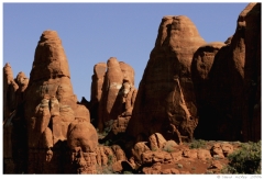 Southwest25 Rock formations, Arches National Park, Utah
