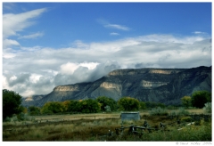 Southwest51 Mountain scene, south of Cortez, Colorado