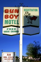 SuperShootsVegas080 Bun Boy Motel, Baker, CA  © Dave Hickey