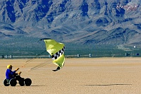 SuperShootsVegas105 Dry Lakebed mini sail, Primm, NV    © Dave Hickey