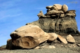  Toppled Rock, Bisti Wilderness, NM