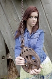  KellyE Day ~ Model / MUA: Natashia Rose, Barn, Victor, Iowa