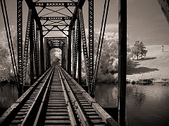808 Railroad Bridge in Infrared, Rockford, TN